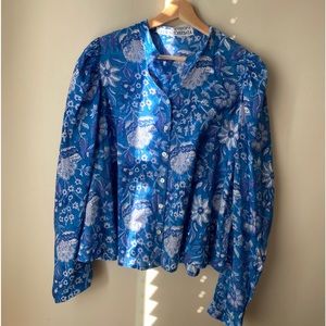 Alix of Bohemia Annabel Lupine Blouse